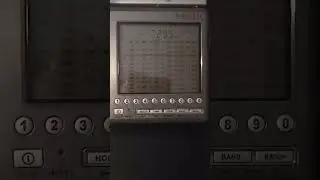 Shortwave evening reception comparison.