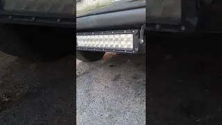 Should I wire my light bar to my high beams?? #shorts #lightbar #ledlights