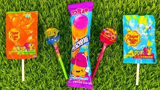 Lollipops Unpacking ASMR 🍭| Yummy Chupa Chups 3D Foot Lollipop, Alpenliebe Lollipop Candy