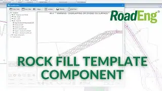 Including a Rockfill Template in your RoadEng Design