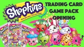 Shopkins Trading Cards - One Pack Opening with Candy Kisses!