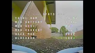 Maiden Flight - Meteor75 pro Analog