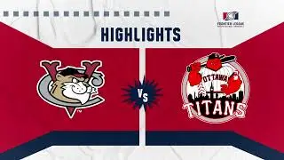 Frontier League | TriCity ValleyCats vs Ottawa Titans Highlights | 30 August, 2025 | #hometeam