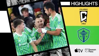 Columbus Crew vs. Seattle Sounders FC | Rusn&aacute;k Hat Trick! | September 7, 2024