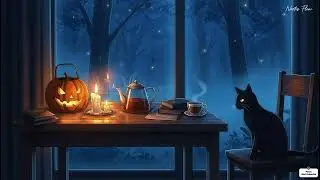 Rain & Candlelight &ndash; Halloween Lofi Vibes. Relaxing Music