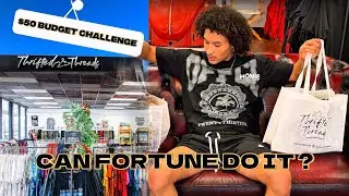 Can Fortune Do It? (Fortune Challenges) | S1 E1| $50 Budget Thrift Challenge at Thrifted Threads