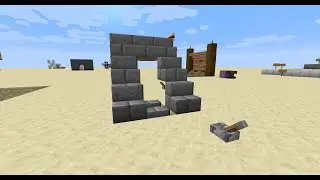 EASY Hidden Staircase Door Minecraft | MaxCraft