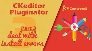 CKeditor Pluginator for Concrete5: when a plugin refuses to install
