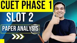 CUET Slot 2 was Difficult?😱🔥 #shorts