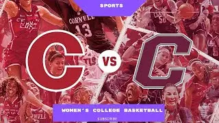 Cornell Battles Colgate Women&rsquo;s Basketball 2025 | NCAA Rivalry Showdown