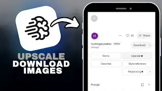 How to Upscale and Download Images in Ideogram AI in SECONDS!