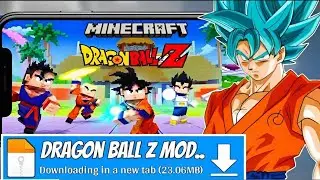 Best Dragon Ball Z Mod for Minecraft Pocket Edition 1.21+  (DBZ Addon)