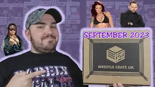 Opening the WrestleCrate UK September Subscription Mystery Box