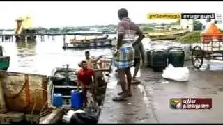 Rameswaram fishermen venture into the sea after a strike of two days