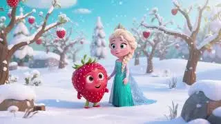 ❄️🍓 Elsa Strawberry and the Snowbound Orchard 4 &ndash; A Magical Winter Harvest! 🌨️🍏