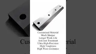 Paper Trimming Guillotine Blades for Paper Processing Machine with High Quality