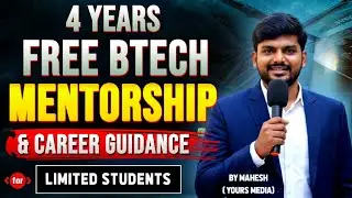 B.Tech Students ki 4 Years FREE Career Guidance & Mentorship | No Fees | Yours Media