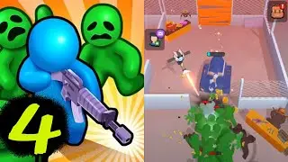 Zombie Defense: War Z Survival #4 (World 3 Levels 31-50) | No Commentary Gameplay Walkthrough
