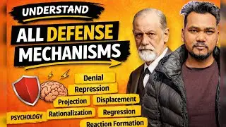 All Defense Mechanisms in Psychology | Complete Explanation for UGC NET / GATE / UPSC