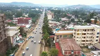 Drown View of Ambo Town