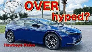 Toyota Prius XLE 2023 года слишком разрекламирована: все характеристики и тест-драйв