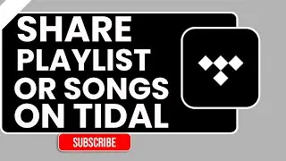 Как делиться плейлистами и песнями на Tidal | Пошаговое руководство 2026