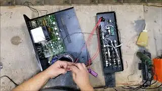 Assembling a 45-watt stereo amplifier