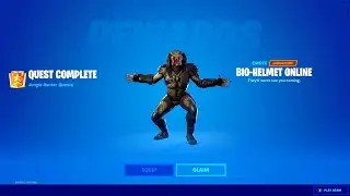 How to Unlock Predator's Bio-Helmet Online Built-in Emote in Fortnite | Visit Predator's Apartment