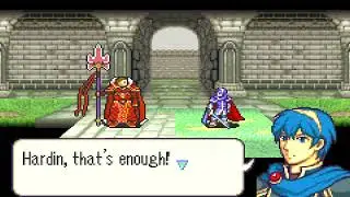 Dark Emperor Hardin GBA cover (Fire Emblem: New Mystery)