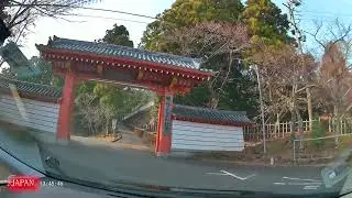 On-board camera  MIE #japanP4 Day1 伊勢神宮 内宮ー伊勢志摩スカイライン 鳥羽 横山展望台 車載動画 4K