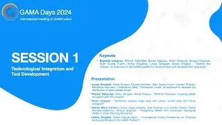 Gama Days 2024 - Session 1 - Technological Integration and  Tool Development