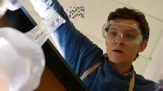 Peter Parker's High School Life   Making Web Fluid   Spider Man  Homecoming | Movieclips Binge | MCB