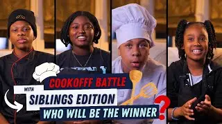 MILLION-DOLLAR Family Cook-Off | Sibling Edition!