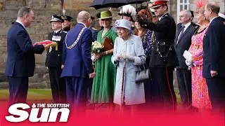 Queen arrives in Edinburgh for historic Ceremony of the Keys at Holyrood