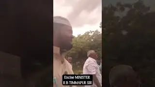 R B TIMMAPUR MINISTER OF ABKARI KARNATAKA