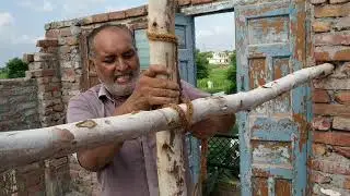 Rasi ( rope ) ko Nagval gaanth ( Snake joint ) kaise lgaye