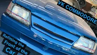 VK COMMODORE BROCK TRIBUTE: From bumper and Grille install