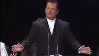 Bret Hart Hall of Fame 2006 Hall of Fame Induction