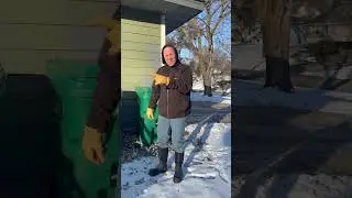 Cold Starting a John Deere 2038R in -10&deg;F Subzero Weather #shorts #compacttractor