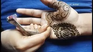 Ramadan Eid Special Mehndi Design|Easy And Quick Mehndi Design|Step By Step Tutorial @thouseenshenna