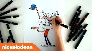 The Loud House | 🖍️ COLORING Lincoln Loud!! 🖍️