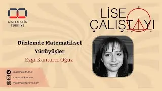 Lise Matematik Çalıştayı | Ezgi Kantarcı Oğuz | Düzlemde Matematiksel Yürüyüşler