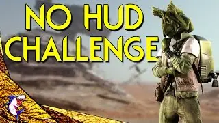 NO HUD 1ST PERSON CHALLENGE! | Star Wars Battlefront (Gameplay)