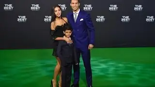 Cristiano Ronaldo family (playing with son) Having fun!  New family 2017!