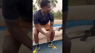 Slut Boy Billy&rsquo;s sister Joyceline Affou pays him a visit for the first time in Ghana