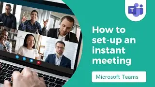 How to set up an instant meeting in Teams