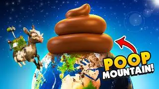 CRAZY Goat Destroys Earth with BIGGEST Poop In The Galaxy!