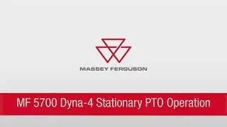 Работа стационарного ВОМ MF 5700 Dyna-4