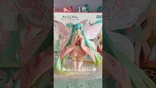 1/1 Scale Painted Racing Miku Figure ♡ #anime #figure #scalefigure #hatsunemiku #miku