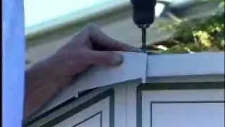 Сборка садового сарая, часть 12 www.hardware2u.com.au